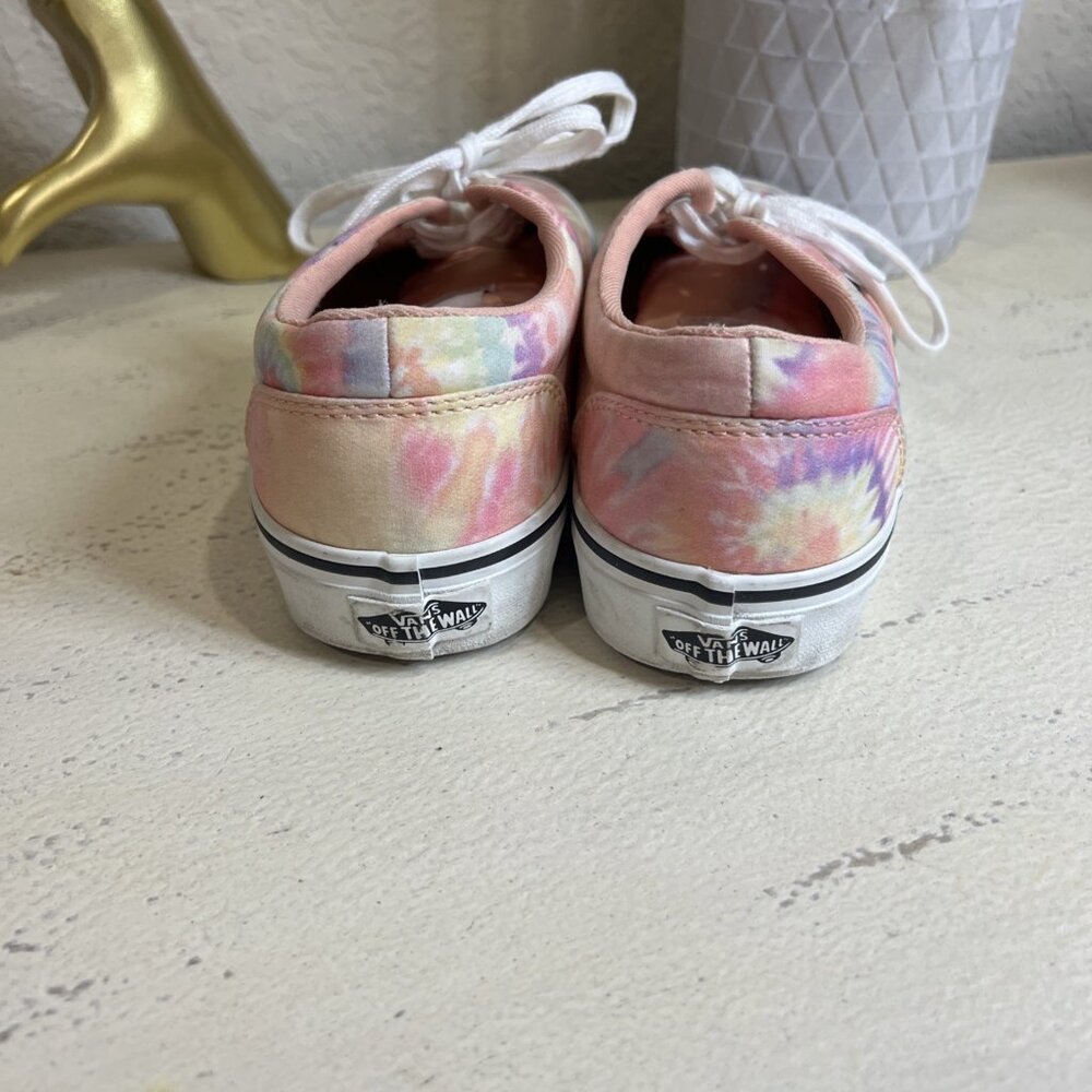 Vans Women’s Classic Lace Up Shift Tie Dye Sneakers Size 6.5 - Picture 3 of 8